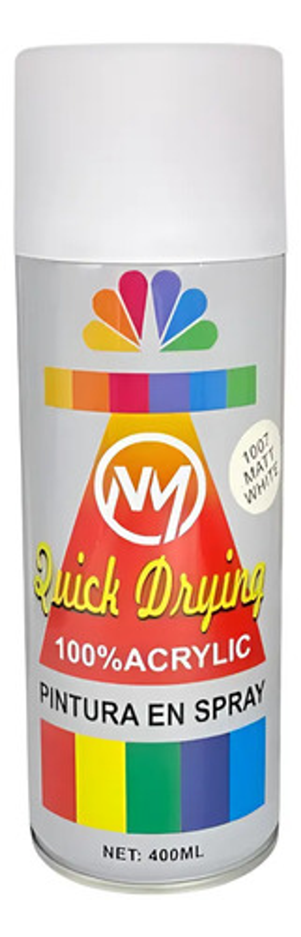 Pack 2 Pintura Acrilica Spray Aerosol Uso General 400ml 3