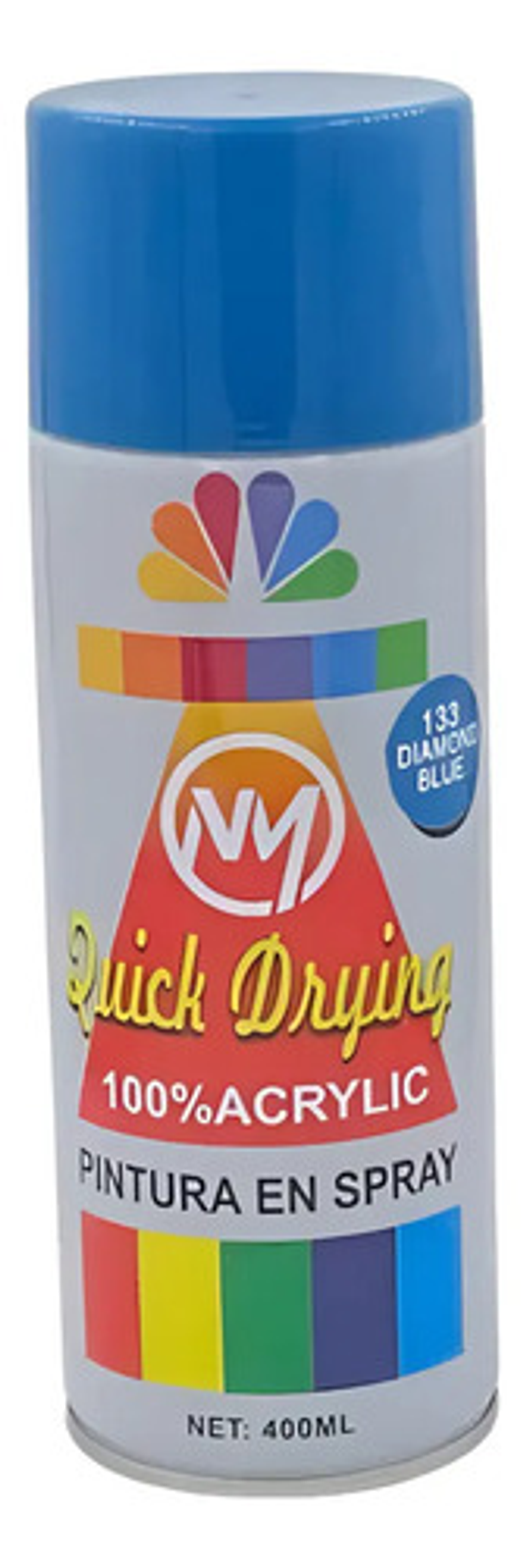 Pack 2 Pintura Acrilica Spray Aerosol Uso General 400ml 4