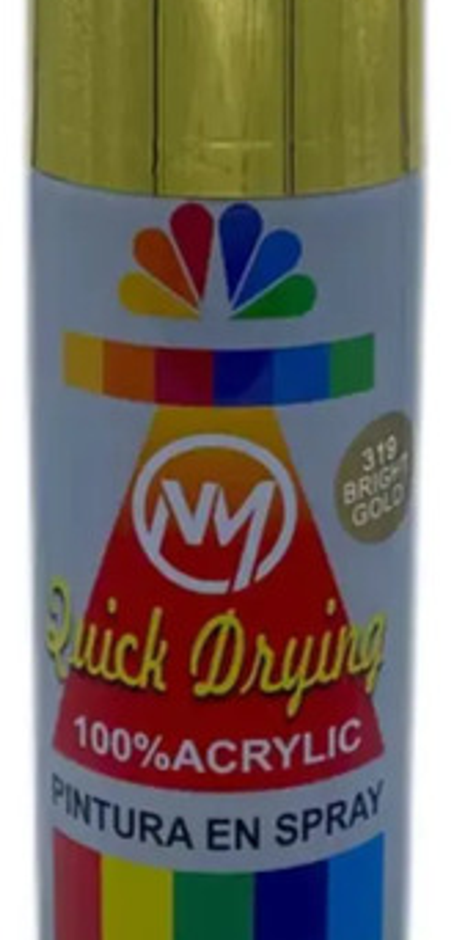 Pack 2 Pintura Acrilica Spray Aerosol Uso General 400ml 5