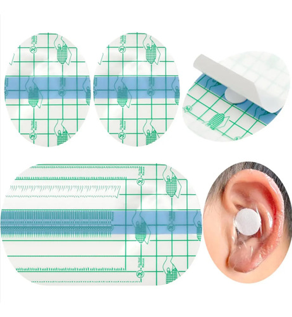 Parches Hipoalergénicos Transparentes X 60 - Impermeables 1