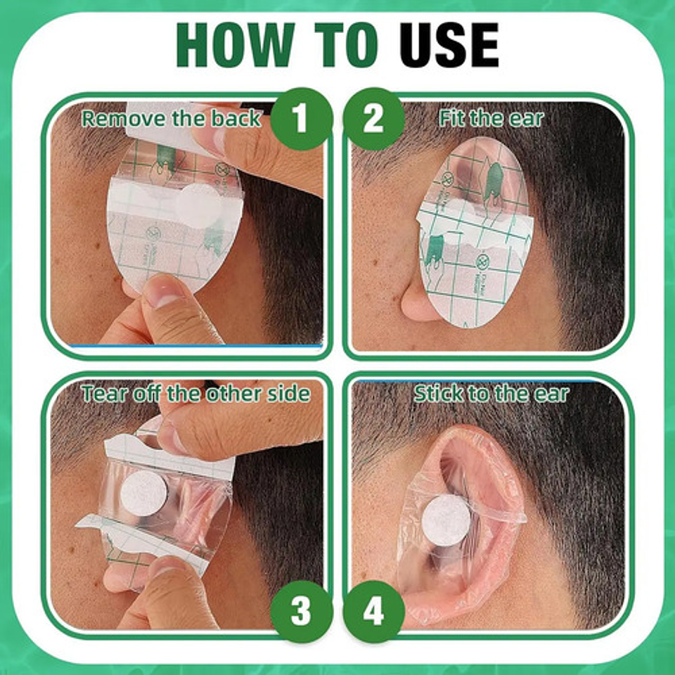 Parches Hipoalergénicos Transparentes X 60 - Impermeables 3