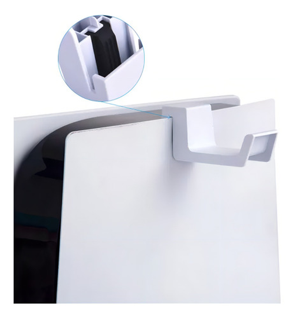 Soporte Auriculares Dobe Blanco Compatible Ps5 Diseño Seguro 6