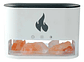 Humidificador Difusor De Aroma Efecto Flama Piedra Sal - Miniatura 11