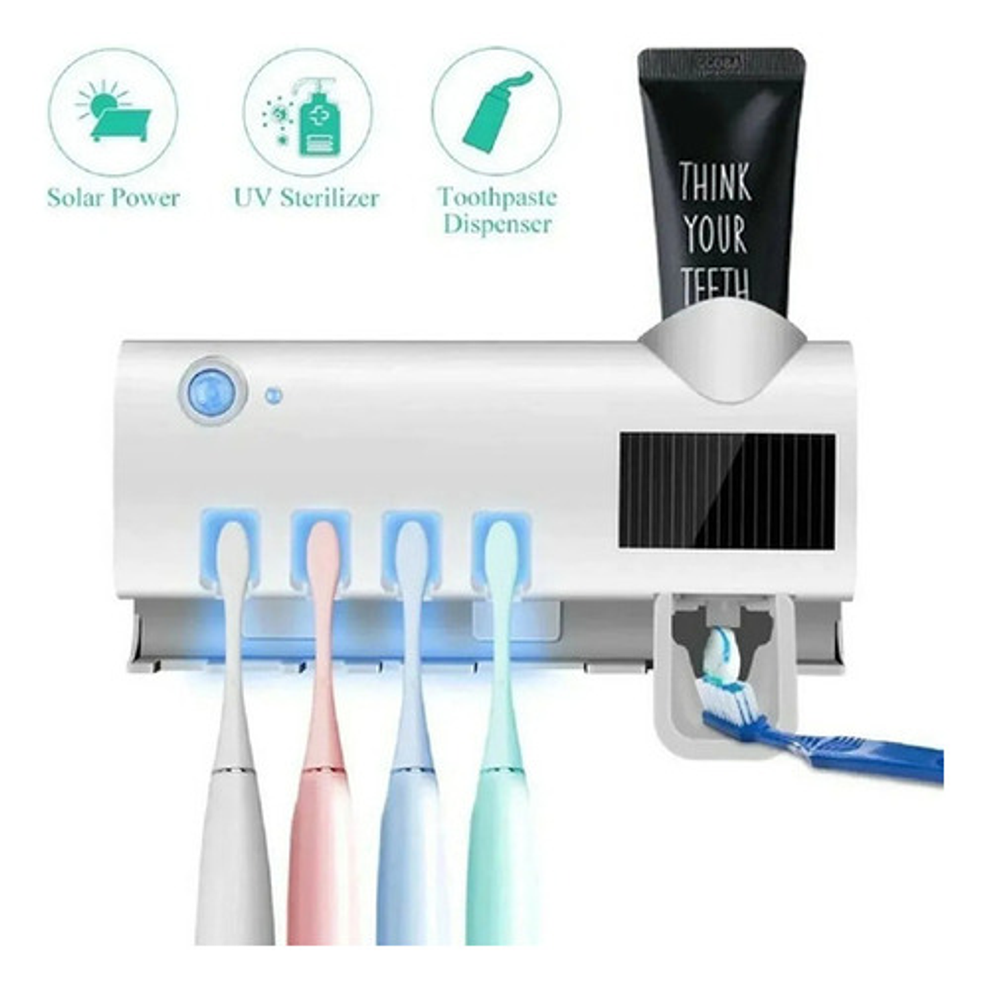 Esterilizador Automático Organizador De Cepillos De Dientes 3