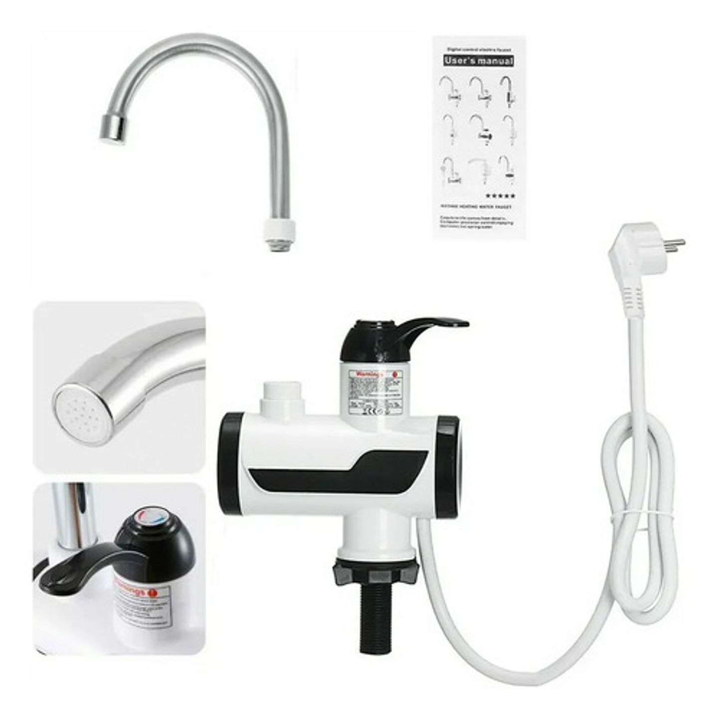 Calentador De Agua Llave Caliente, Fria Eléctrico 3