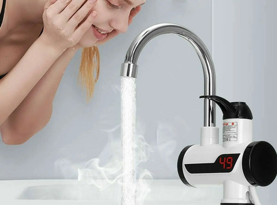 Calentador De Agua Llave Caliente, Fria Eléctrico 6