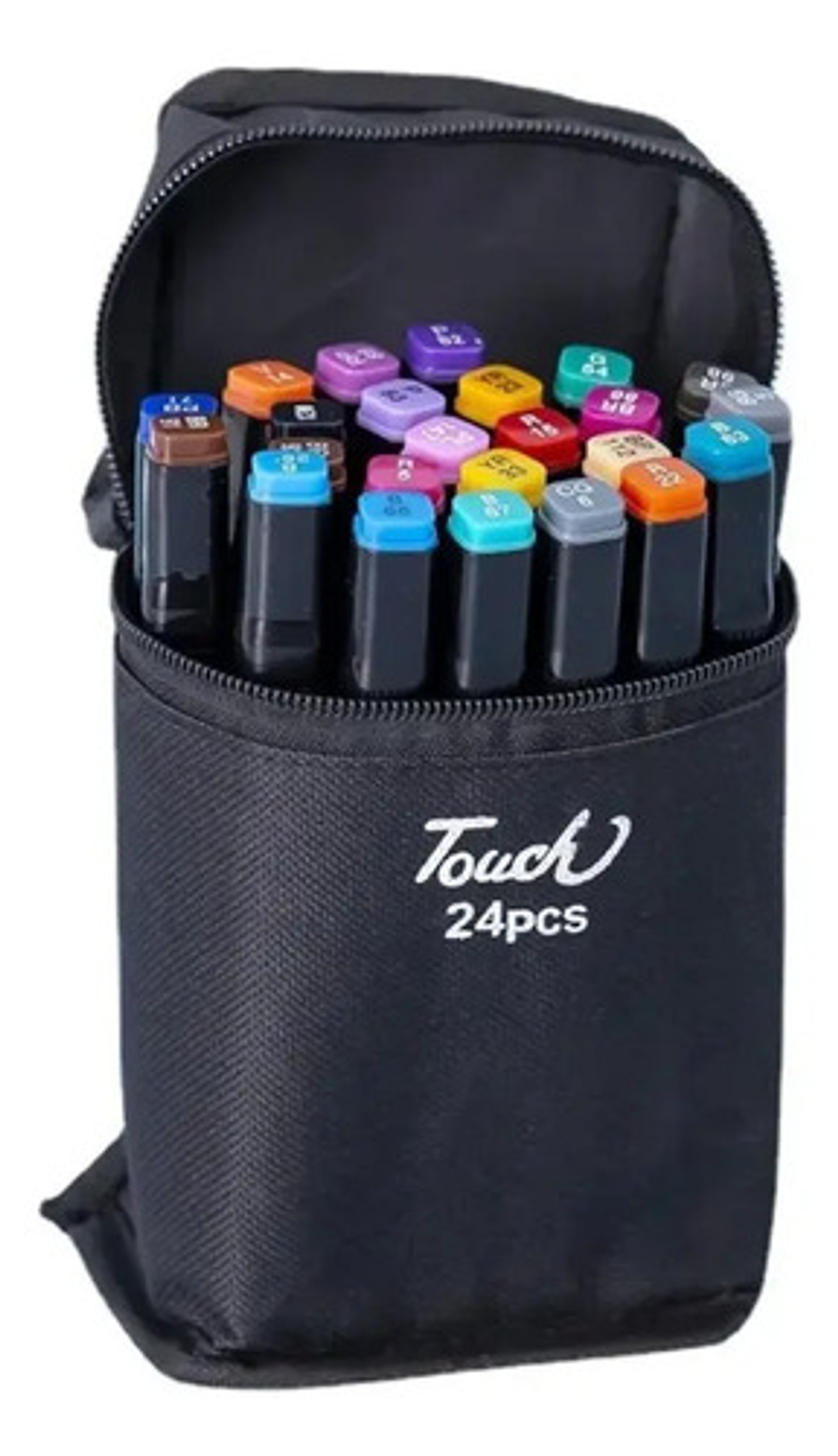 Set Plumones Doble Punta 24 Piezas Plumones Color Brillantes 3