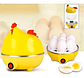 Máquina Hervidor Cocedor Huevos Vapor Gallina Color Amarillo - Miniatura 4