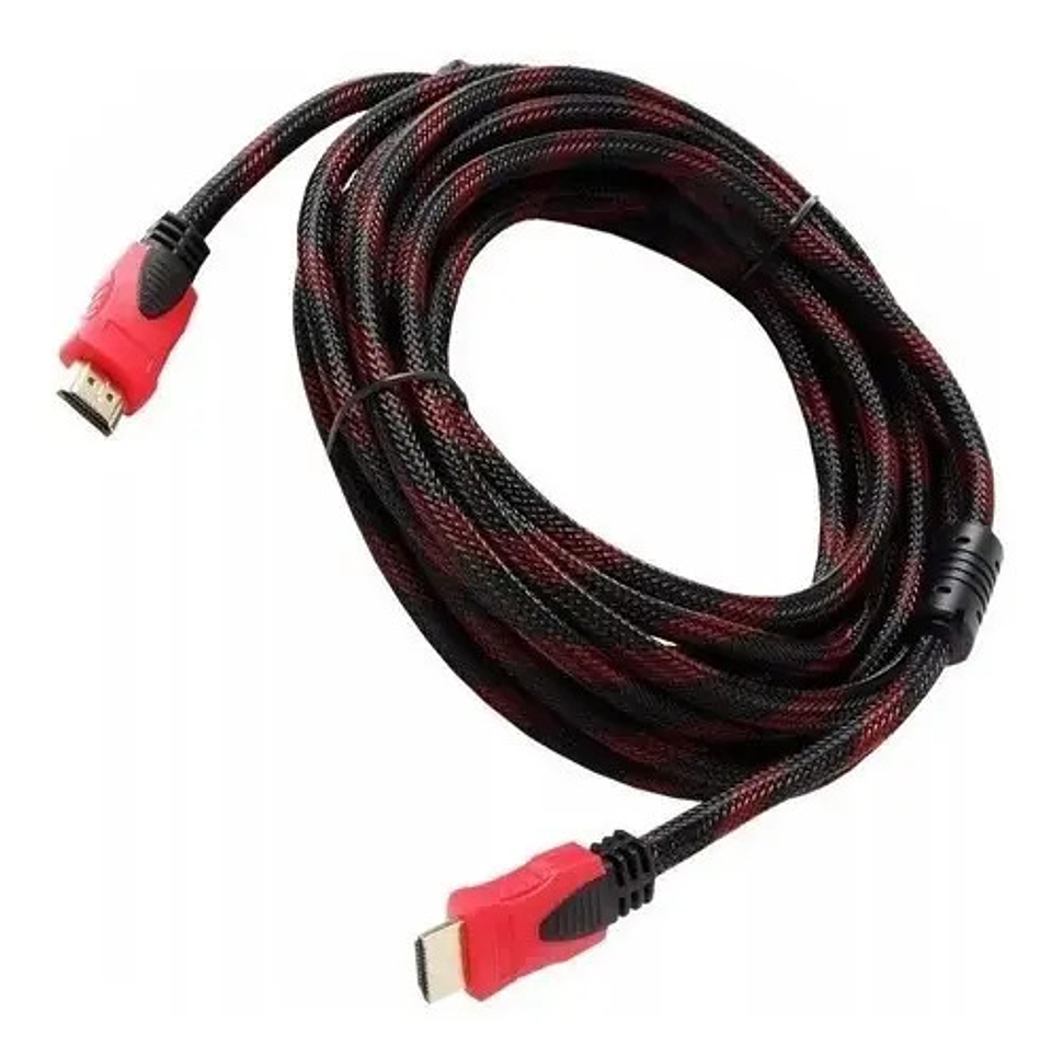 Cable Hdmi 10mt Mallado Full Hd Con Filtro - Tecnomati 1