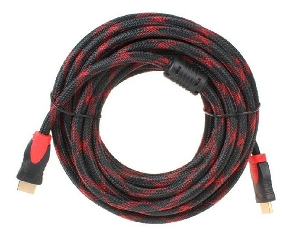 Cable Hdmi 10mt Mallado Full Hd Con Filtro - Tecnomati 11