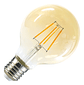 Ampolleta Globo Led E27 Filamento 6w G80 Cálido Hb Led - Miniatura 3