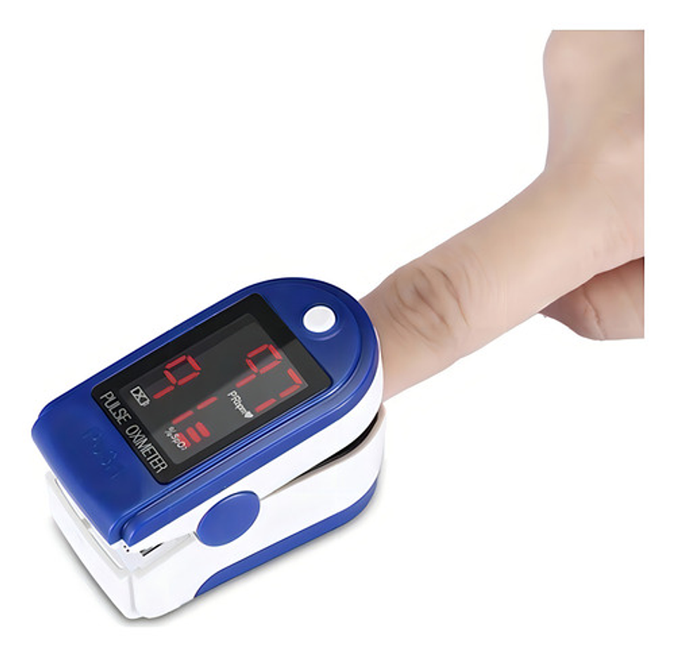 Oxímetro De Pulso Saturómetro Saturación De Oxigeno Dedo 4