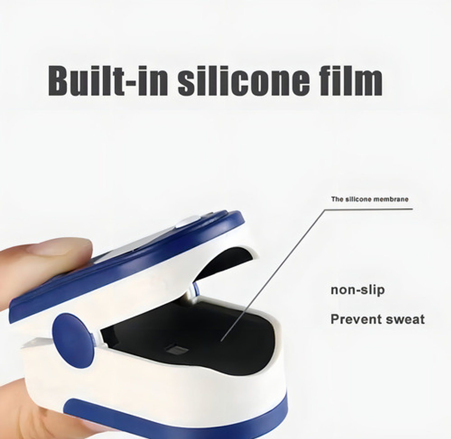 Oxímetro De Pulso Saturómetro Saturación De Oxigeno Dedo 5