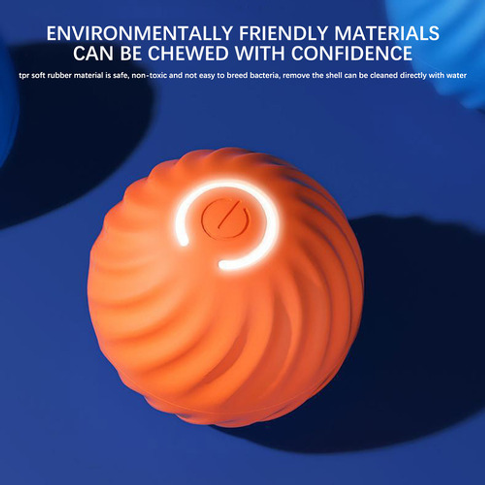 Juguete Interactivo Para Perros Q Smart, Luz Led, Pelota 13