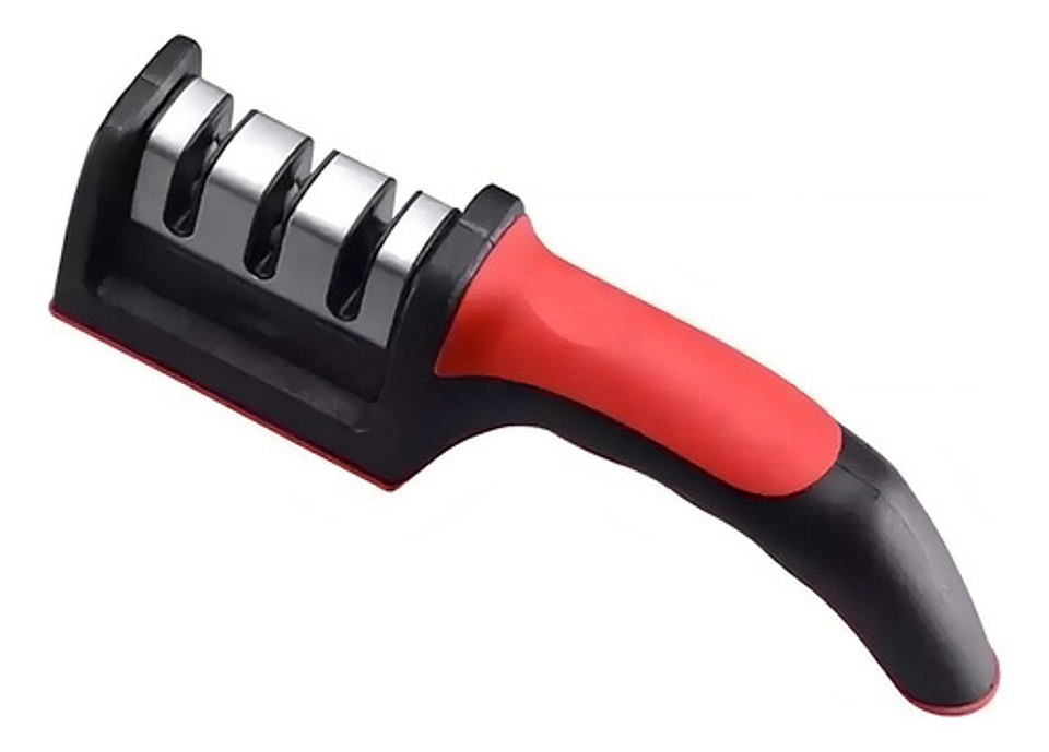 Afilador De Cuchillos Y Tijeras Amolador Portatil Manual 1