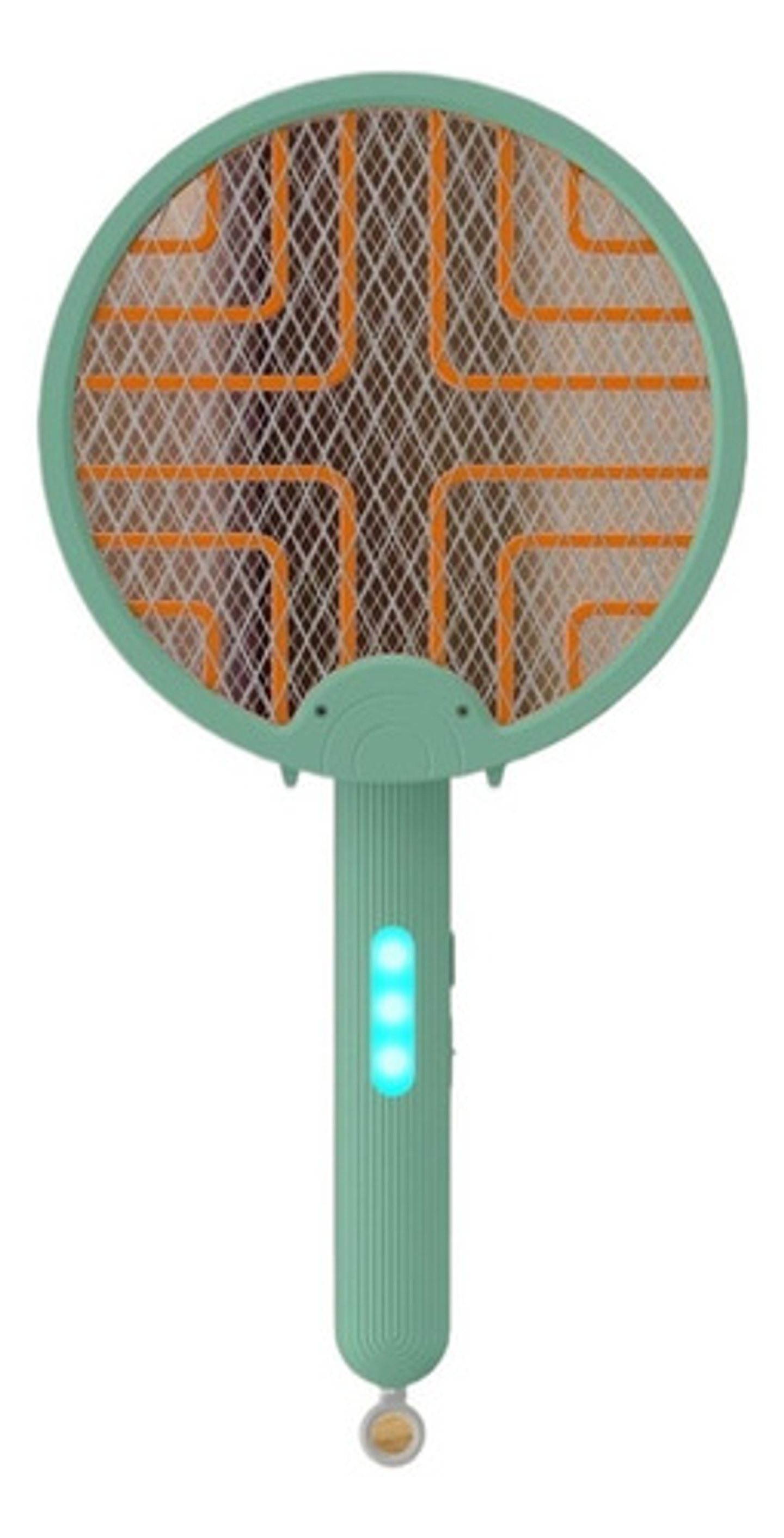 Raqueta Matamoscas Eléctrico Recargable 3en1 Mata Mosquito 2