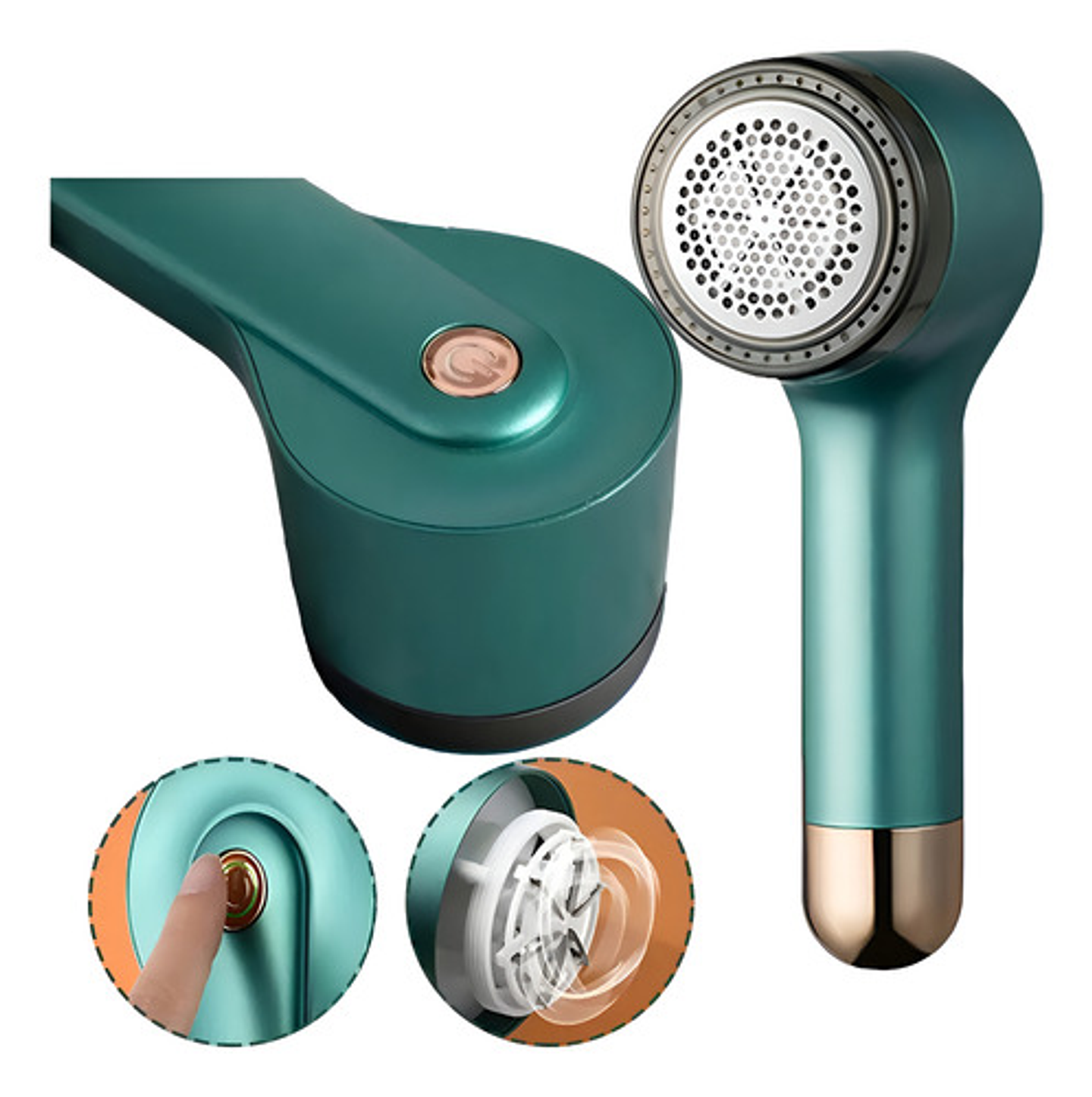 Removedor De Pelusas Eléctrico Quita Pelusas Recargable Usb 1