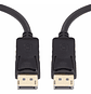 Cable Displayport Negro 1.8m Duaitek Dp Macho A Macho Con Punta De Oro - Miniatura 4