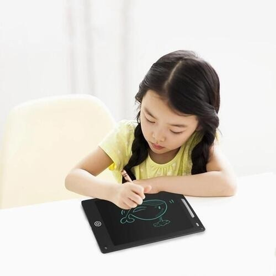 Pizarra Mágica, Tablet Dibujo Lcd 8.5 Pulgadas Para Niños Negro 3
