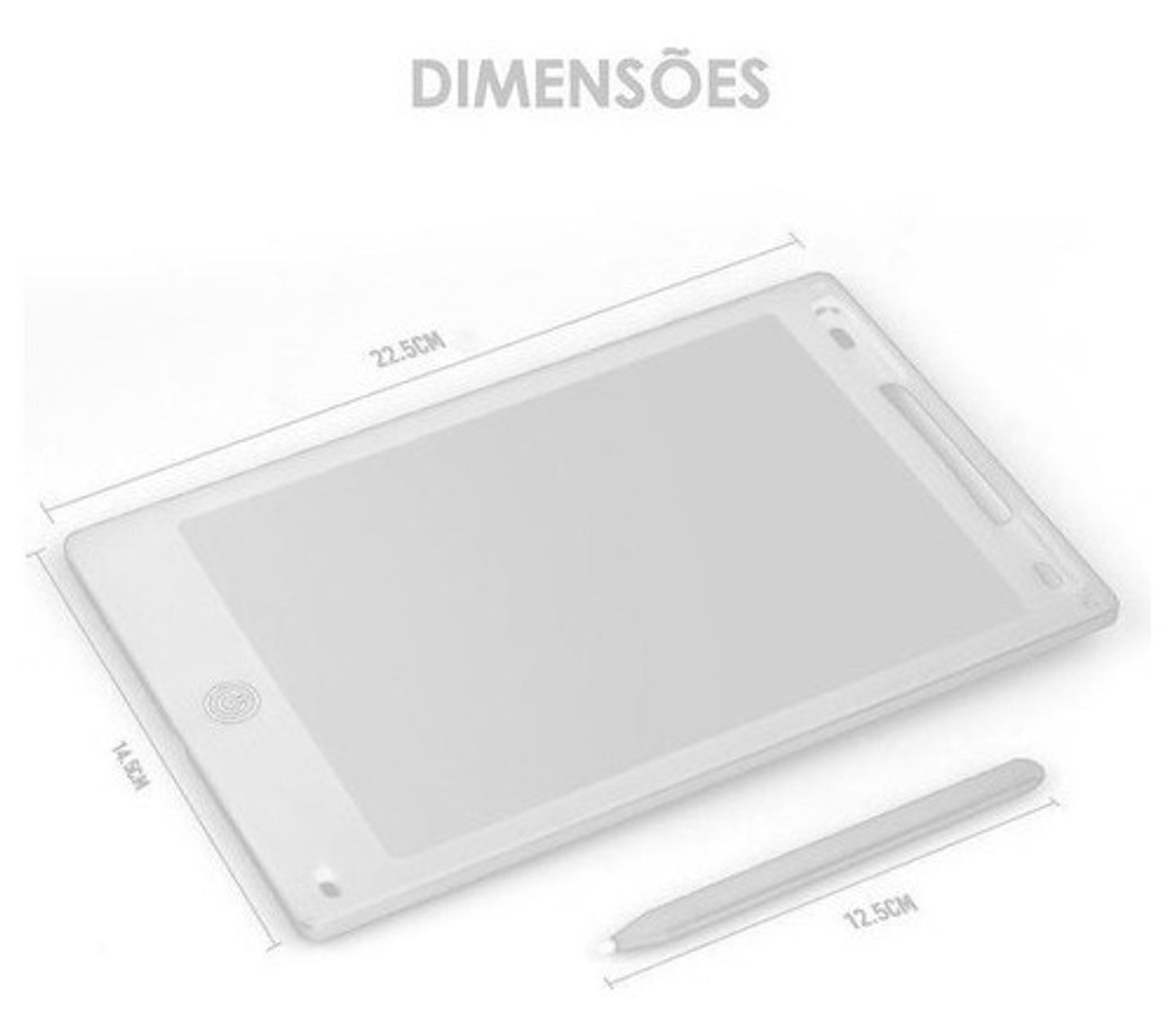 Pizarra Mágica, Tablet Dibujo Lcd 8.5 Pulgadas Para Niños Negro 4