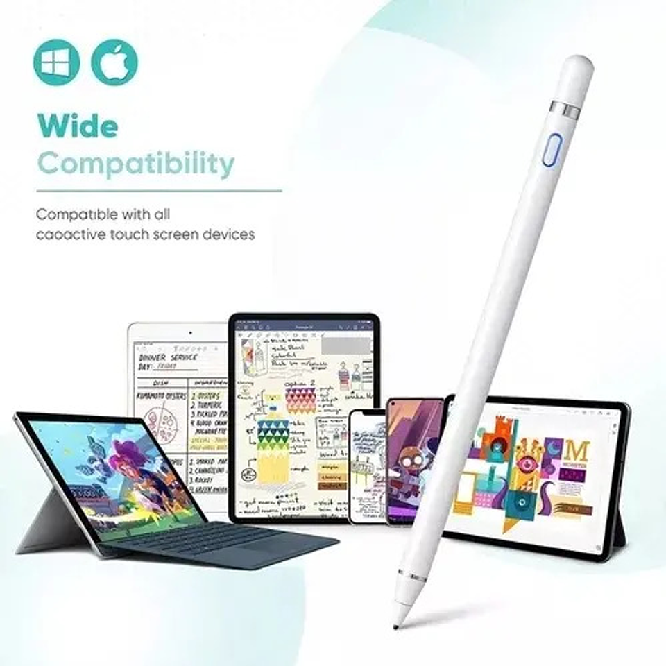Lápiz Óptico Universal Pluma Para iPad Android iPhone Tablet 5