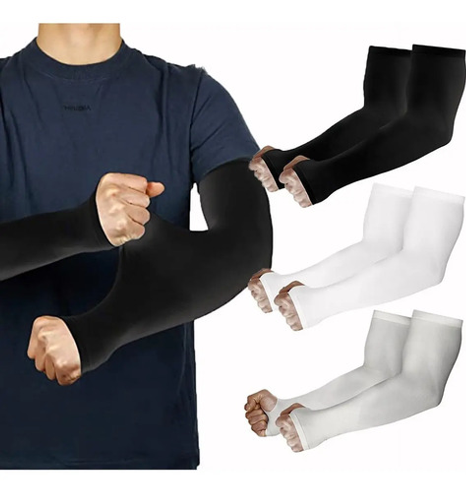 Mangas Protectoras Para Brazos Protección Solar Uv 2