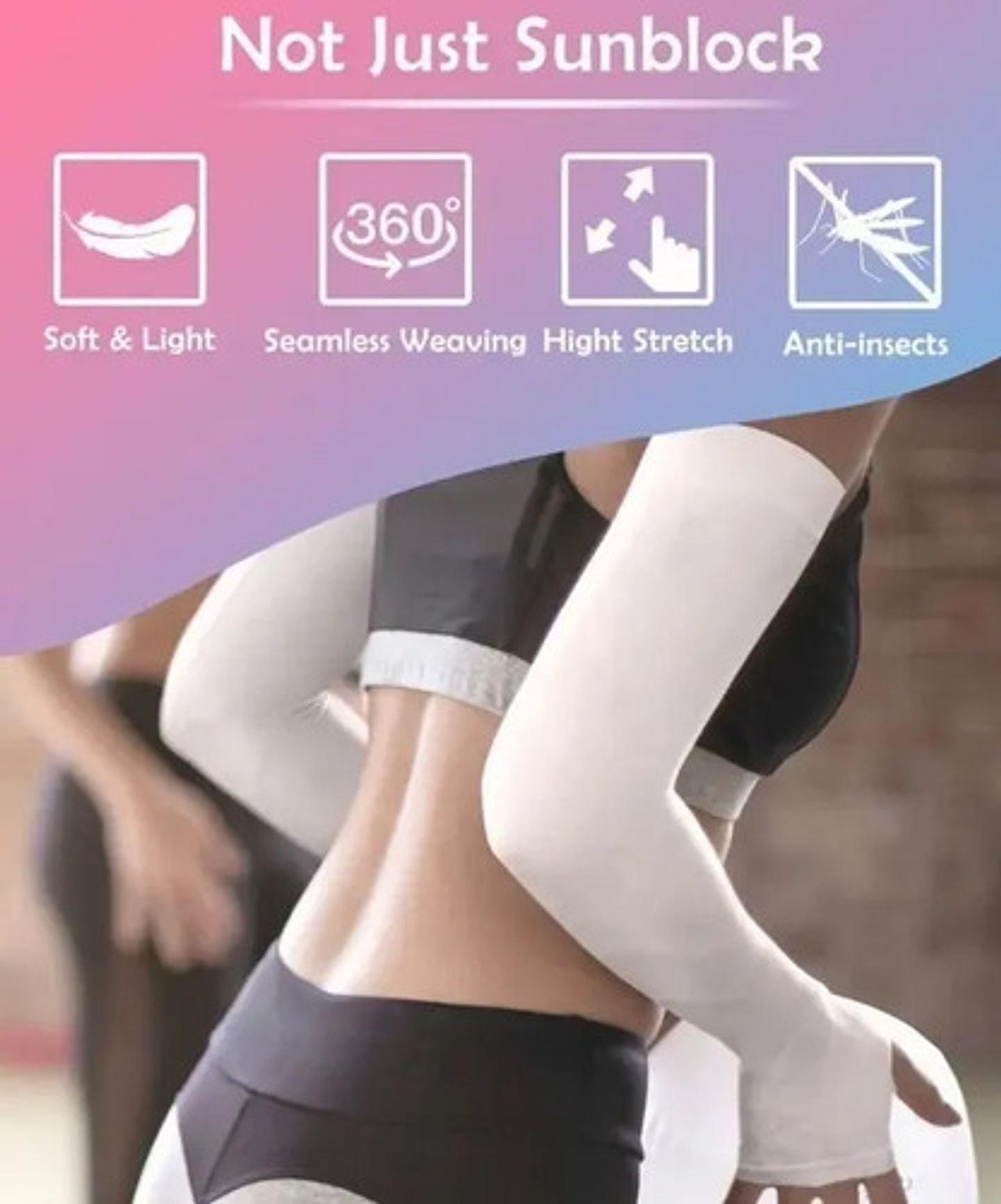 Mangas Protectoras Para Brazos Protección Solar Uv 6