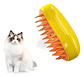 Cepillo Automático Para Gatos A Vapor 3 En 1 Color Verde - Miniatura 8