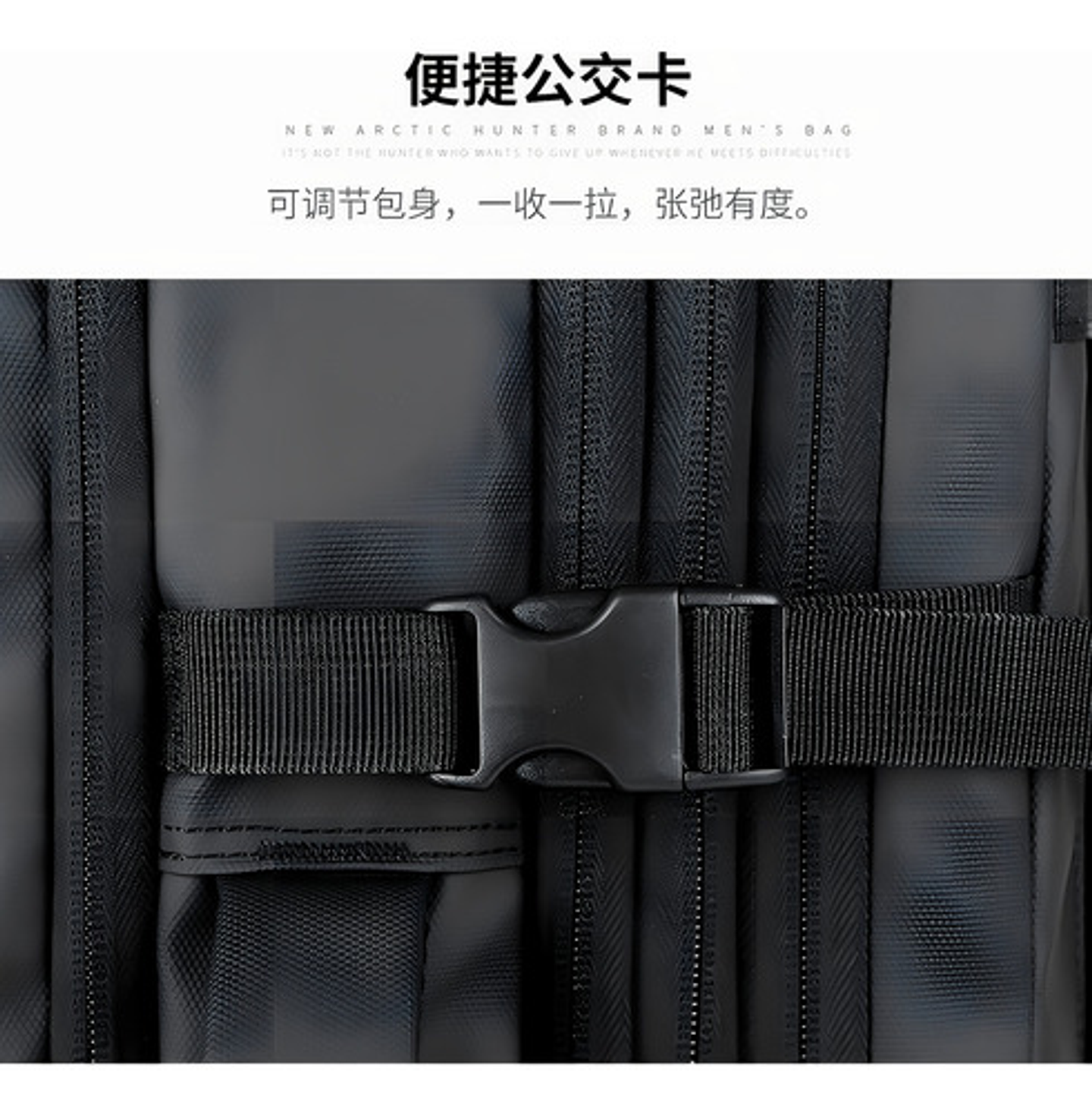 Mochila De Viaje Avión Multifuncional Gran Capacidad 35 Lts Color Gris Liso 2