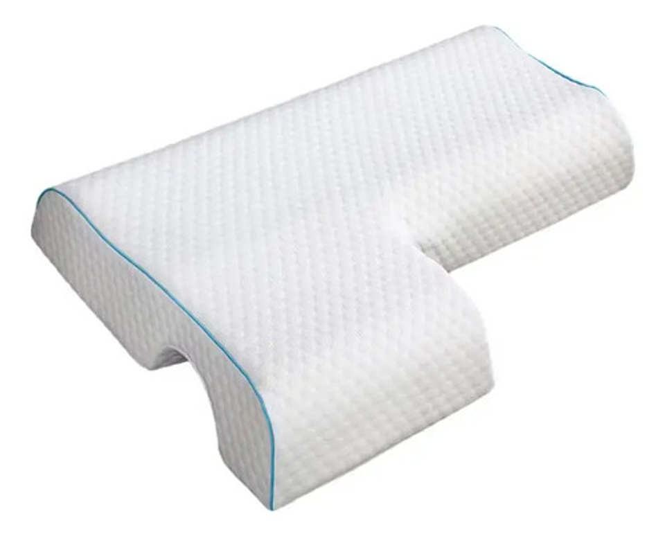 Almohada Ortopédica Viscoelástica Cojín Para Cuello Cervical 1