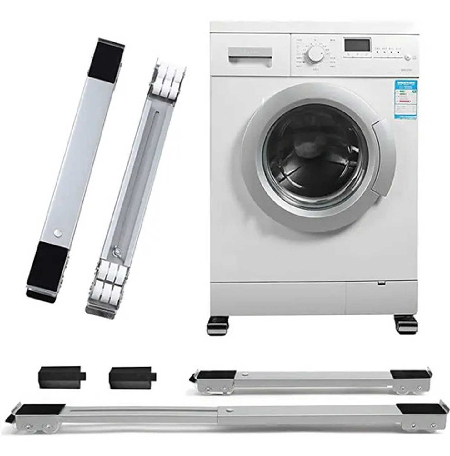 Soporte Para Lavadora Secadora Refrigerador Ajustable Ruedas 8