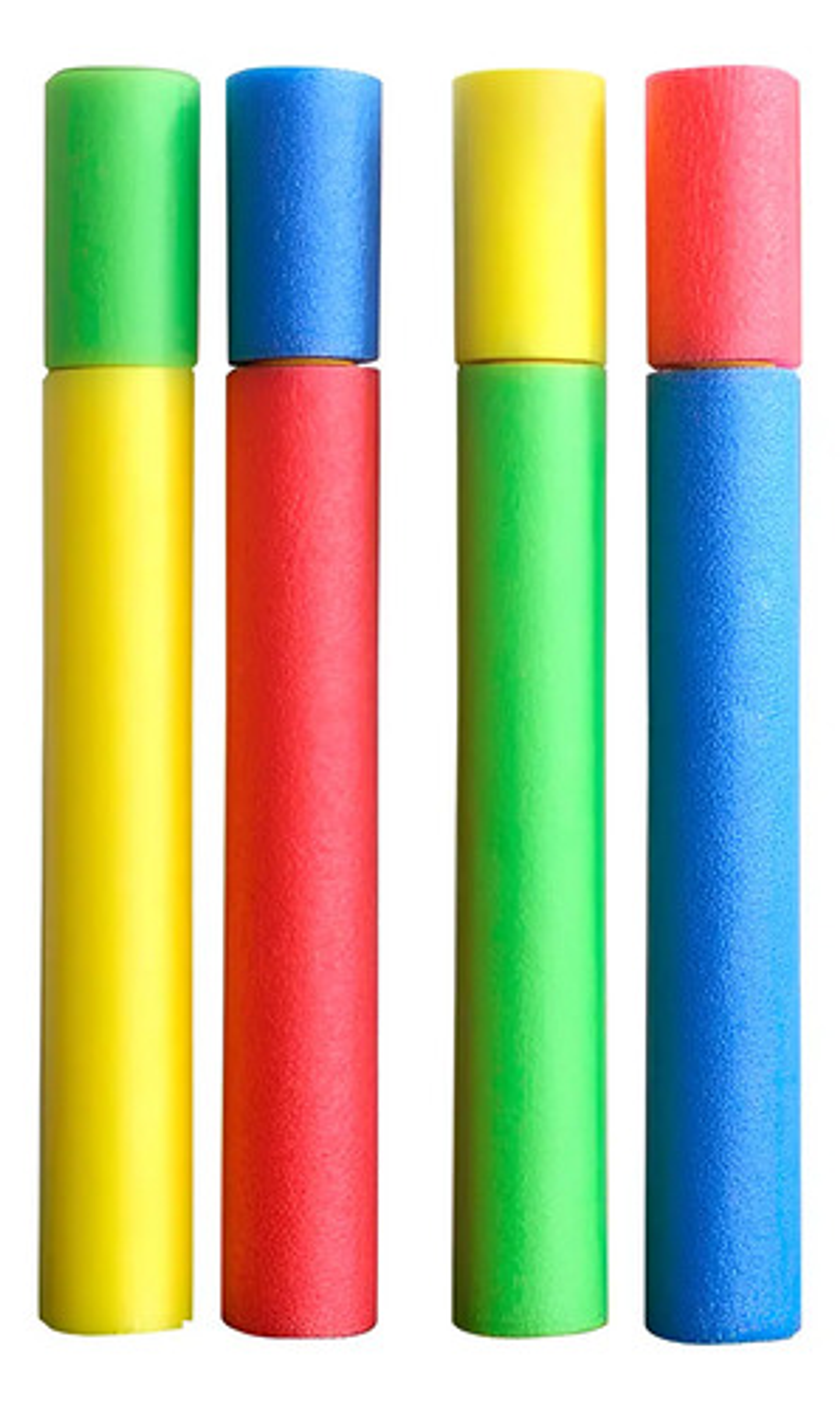 Pack X6 Pistola Lanza Agua Espuma Verano Piscina 30 Cm Verde 1