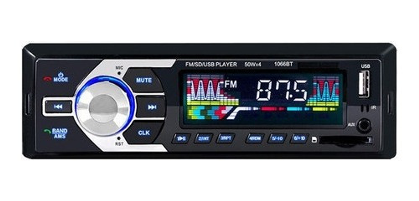 Reproductor Para Auto Bluetooth Mp3 Usb Manos Libres 2035bt 3