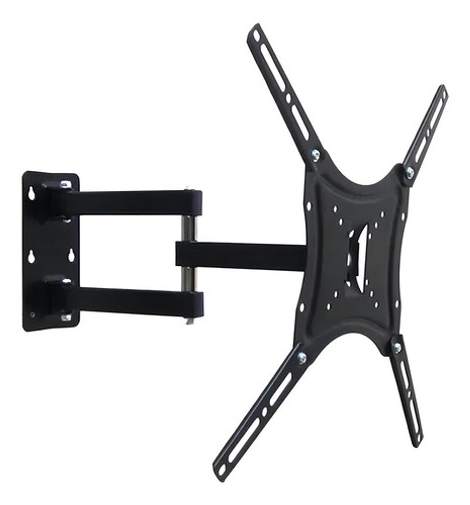 Soporte Tv Brazo Home Desing - 117b-2 14 A 55 Pulgadas Peso Max 50kg Color Negro 2