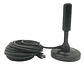 Antena Tv Digital Abierta Hd Tvd Interior 360 Coaxial - Miniatura 1
