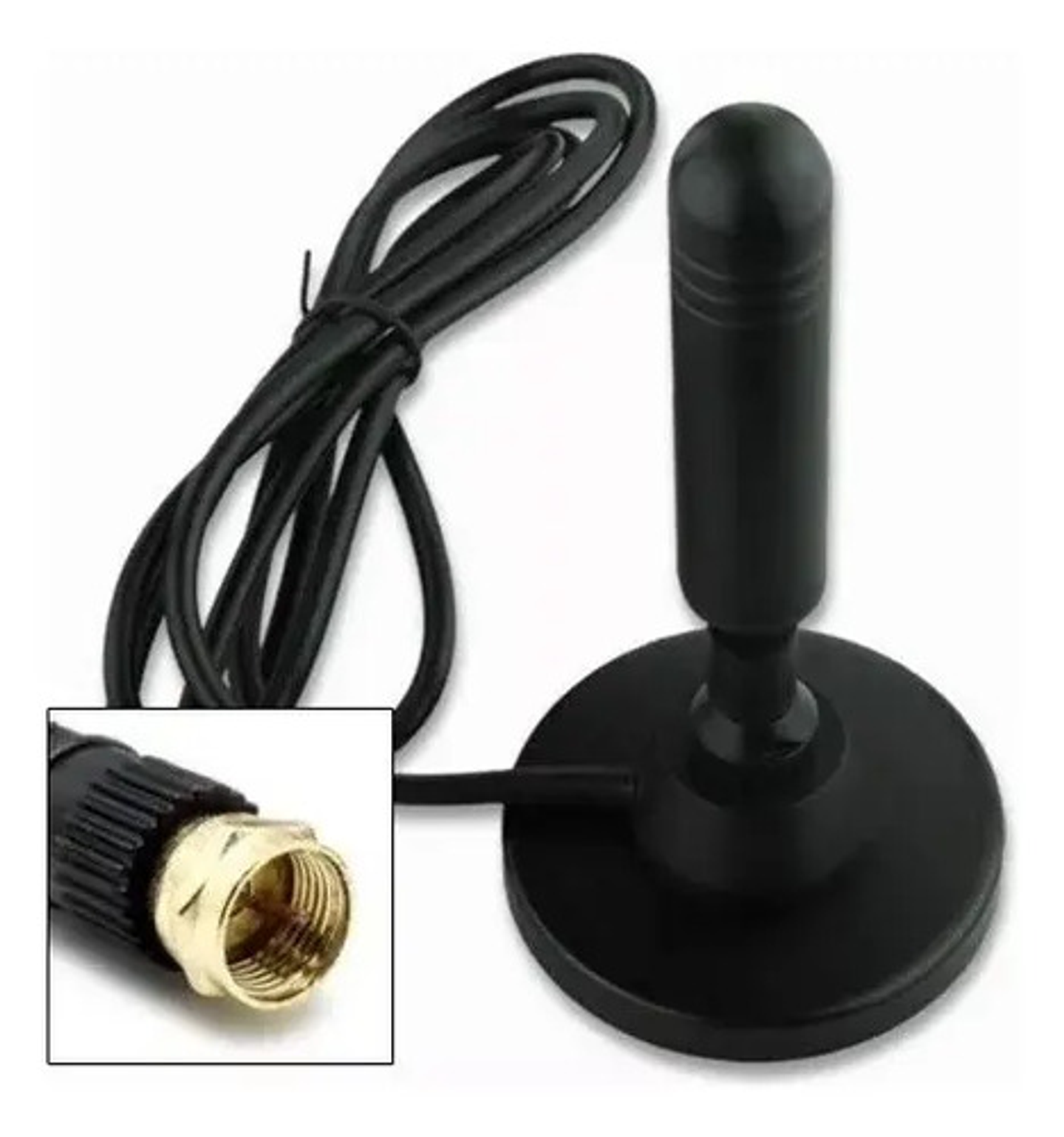 Antena Tv Digital Abierta Hd Tvd Interior 360 Coaxial 4