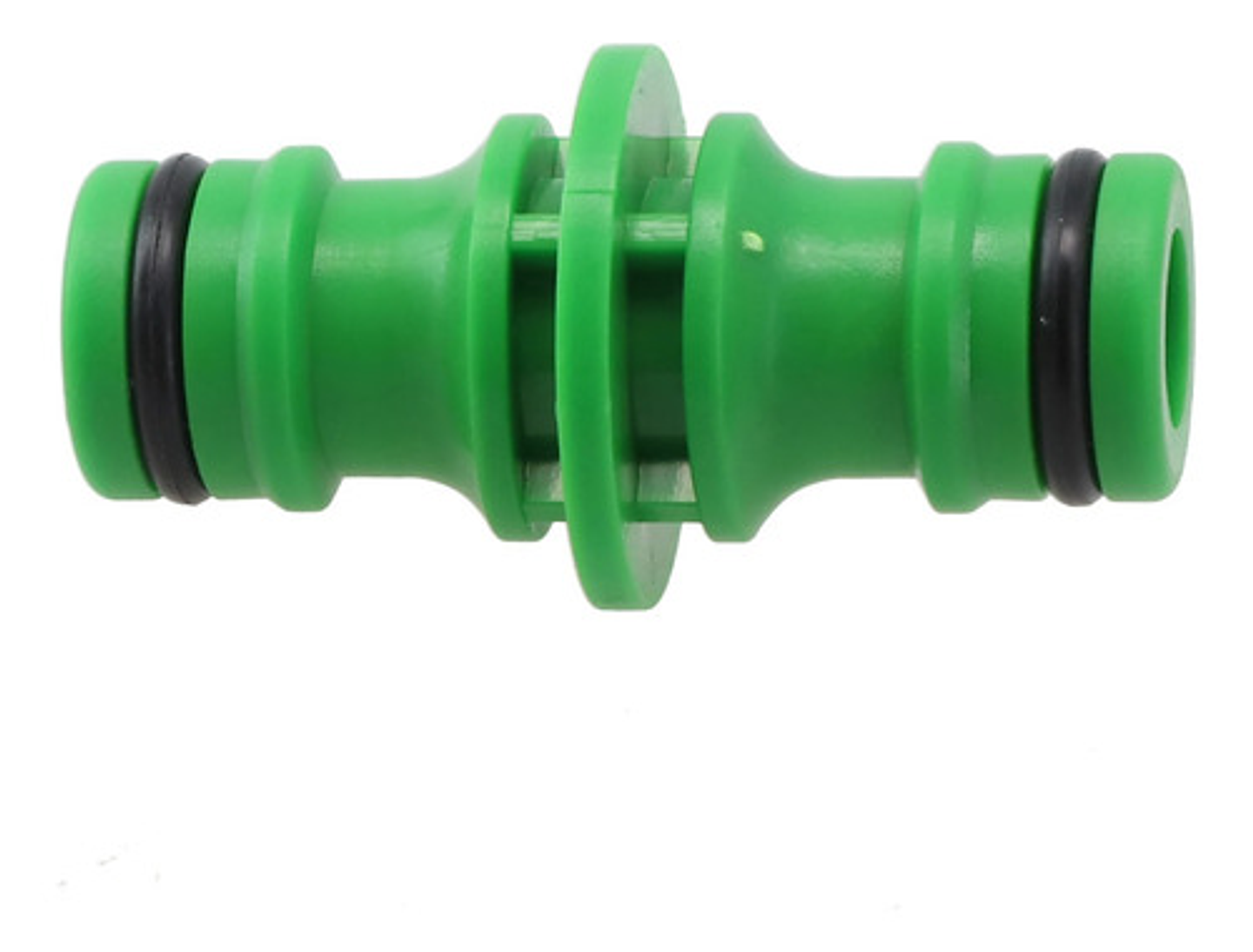 Acople Rápido Para Manguera De 1/2  Conector Macho Plástico Verde 7
