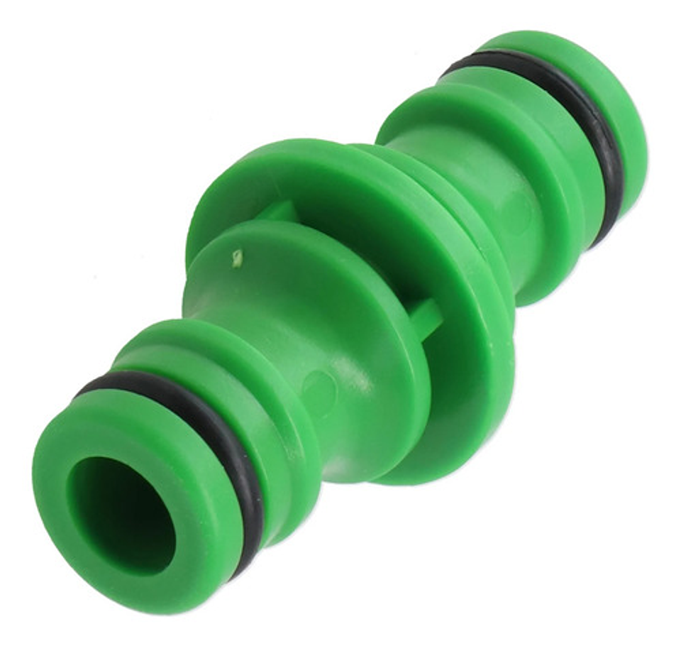 Acople Rápido Para Manguera De 1/2  Conector Macho Plástico Verde 8