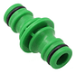 Acople Rápido Para Manguera De 1/2  Conector Macho Plástico Verde - Miniatura 10