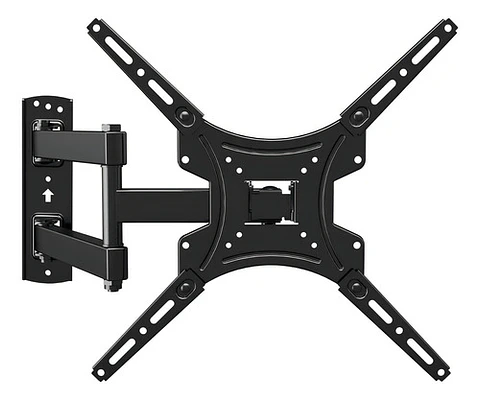 Soporte Tv Led Lcd Base Con Brazos 14-55 Pulgadas 50kg Color Negro
