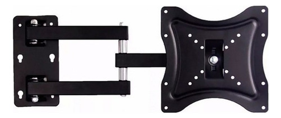 Soporte Tv Led Lcd Base Con Brazos 14-55 Pulgadas 50kg Color Negro 3