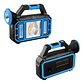 Linterna Led Solar Con 3 Modos Recargable Emergencia - Miniatura 5