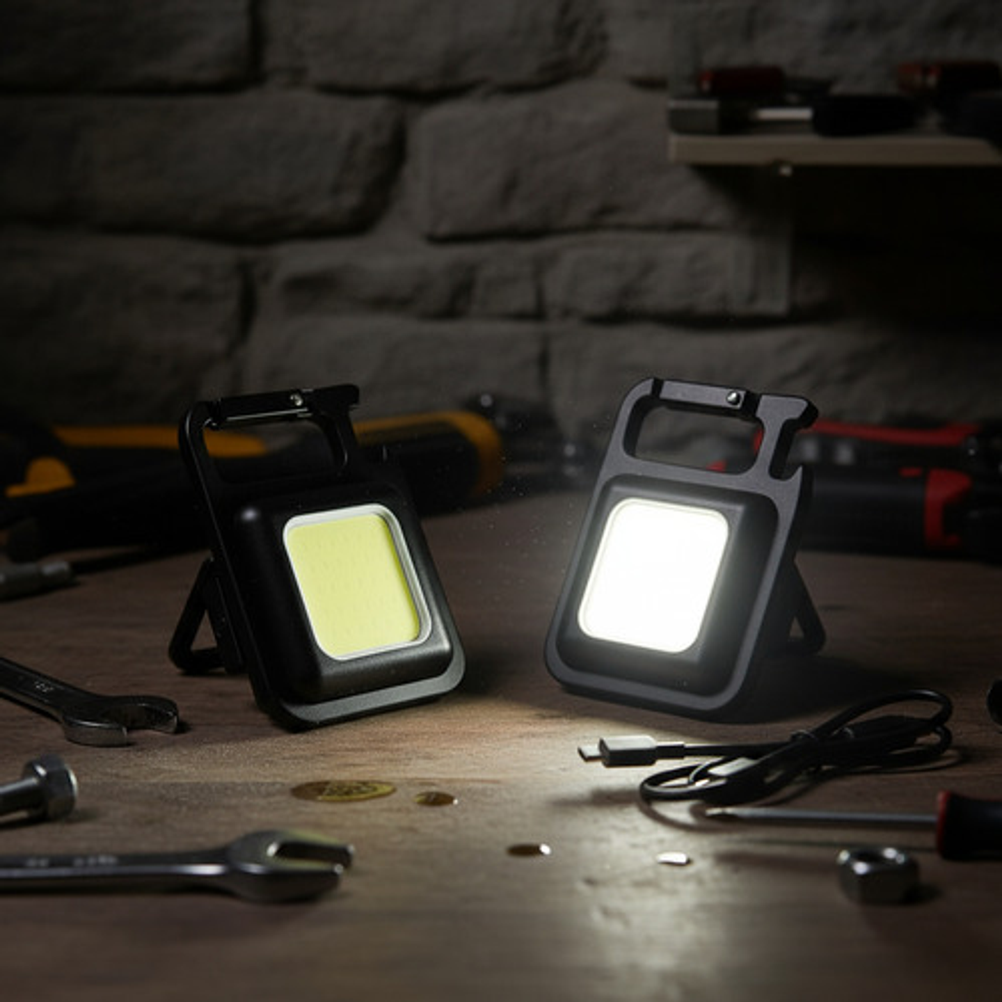 2 Linterna Led Recargable Lampara Camping Linternas Tacticas Linterna Negro Luz Blanco 10