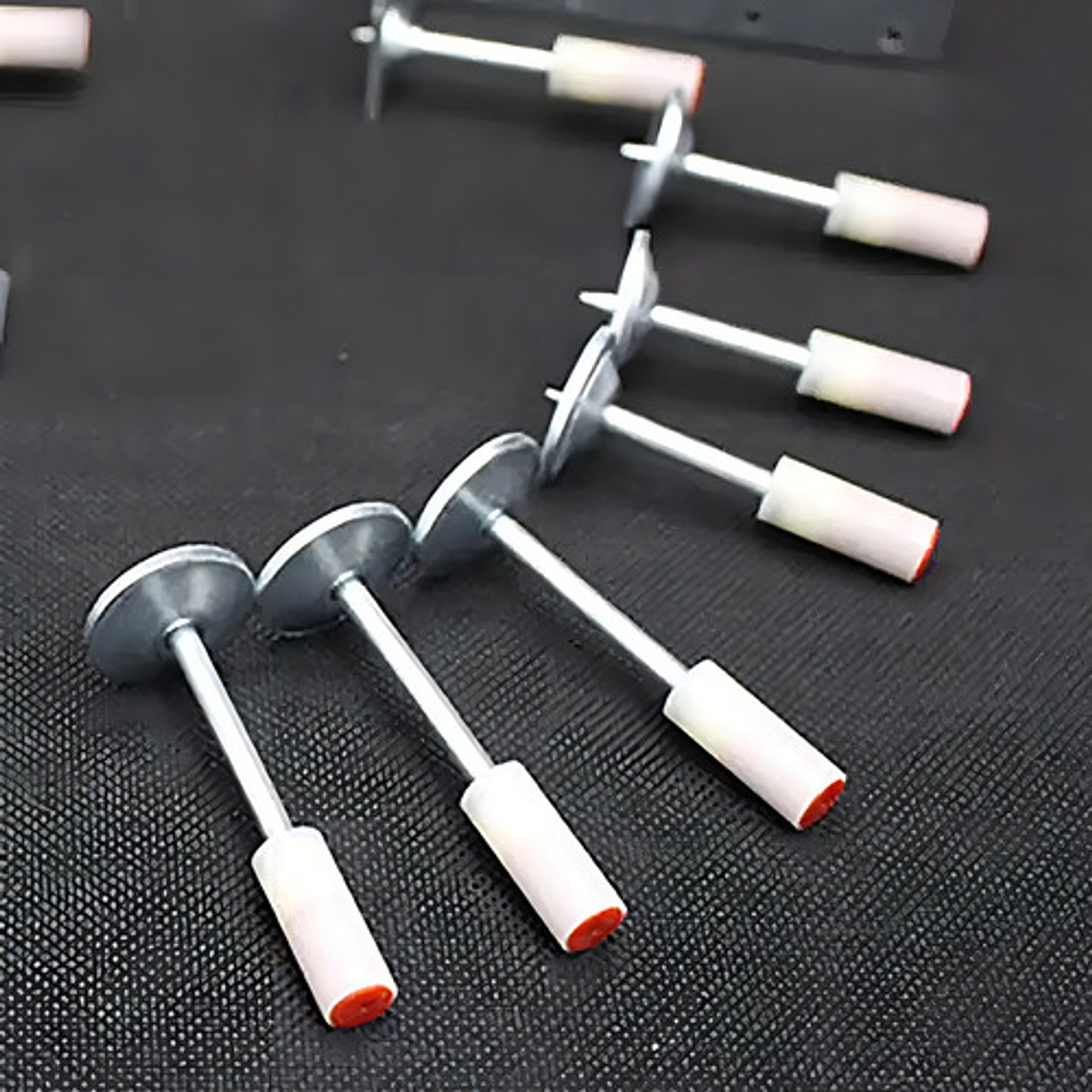 Clavo Pólvora Fulminante Con Golilla Para Pistola Fijación 100 Piezas Acero 3