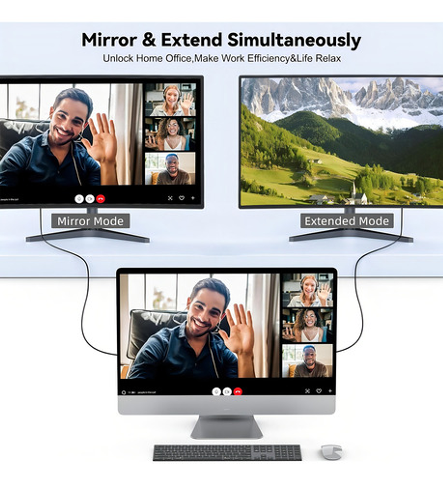 Adaptador Cable Usb Tipo C A Hdmi/ Usb-c A Hdmi 4k 7