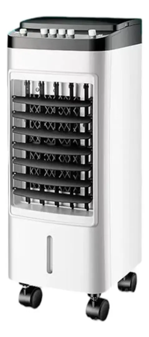 Aire Acondicionado Enfriador De 6 Lt Con Ruedas Blanco