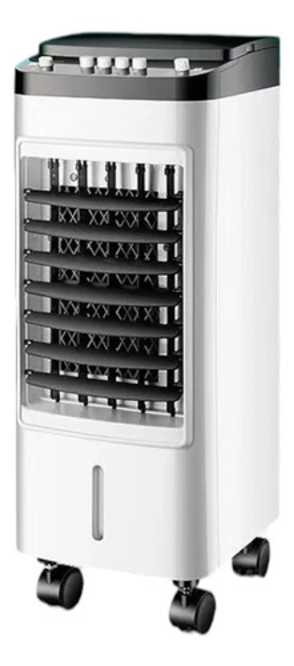 Aire Acondicionado Enfriador De 6 Lt Con Ruedas Blanco 1