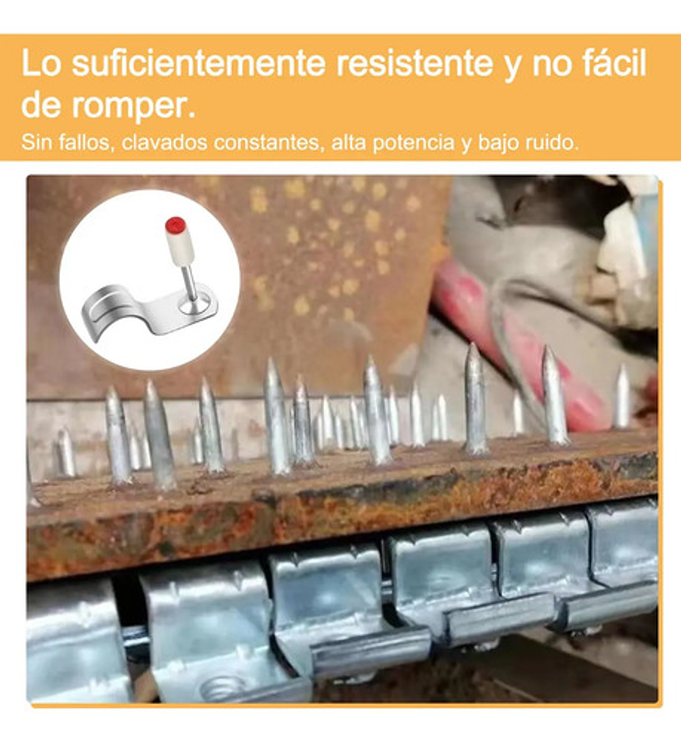 100 Piezas Grapas Para Tubos De 20mm For Pistola De Clavos 5