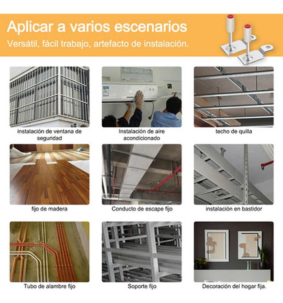 100 Piezas Grapas Para Tubos De 20mm For Pistola De Clavos 8