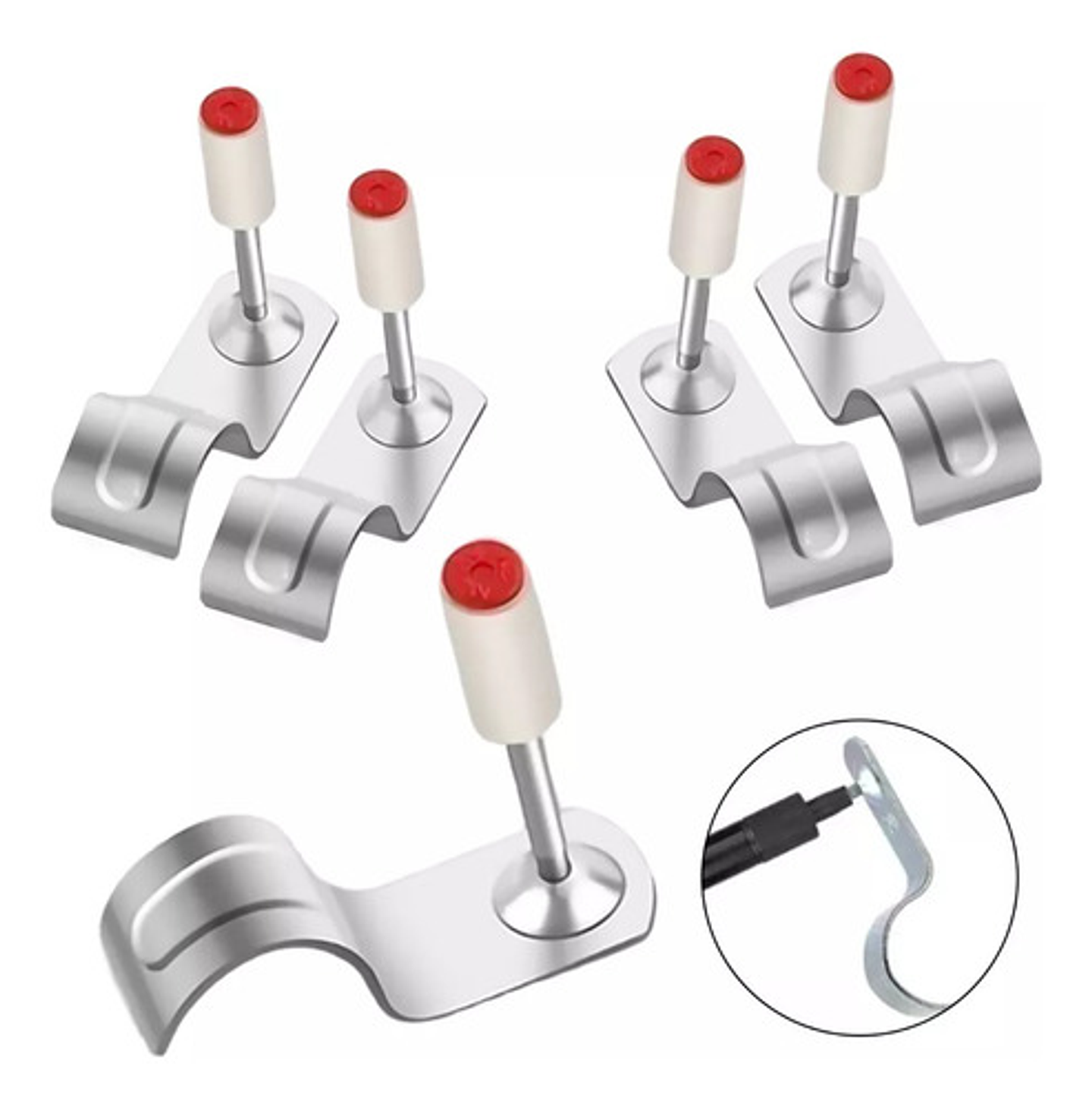 100 Piezas Grapas Para Tubos De 20mm For Pistola De Clavos 9